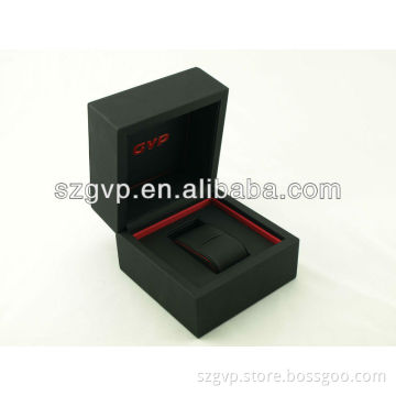 custom printed wooden gift box with hinged lid